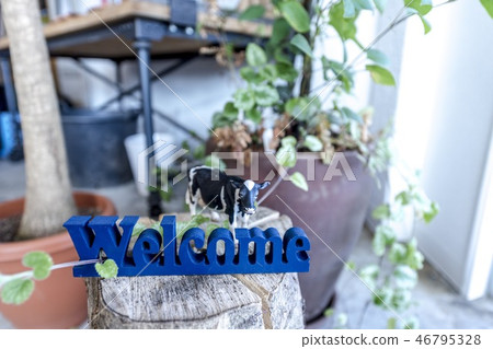 歡迎招牌 46795328
