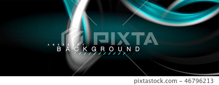 Blurred fluid colors background, abstract waves lines, mixing colours with light effects on light Blurred fluid colors background, abstract waves lines, mixing colours with light effects on light 46796213