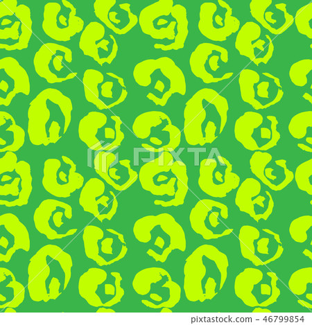 Brush painted seamless pattern. Green grunge background. Brush painted seamless pattern. Green grunge background. 46799854