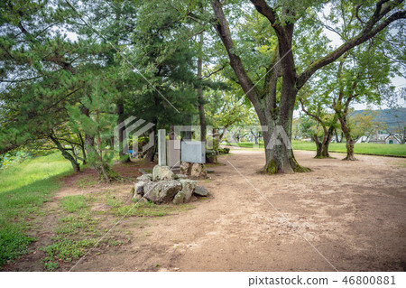 Binaka Takamatsu Castle Honmaru ruins 46800881