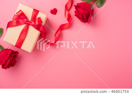 情人節白色情人節禮物瑞帶琞縶瑰寶瑰愛心情人節情人節 46801758