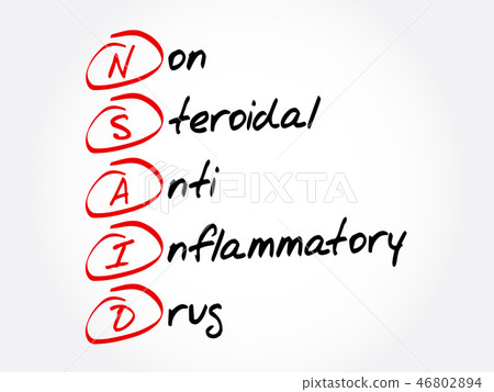 NSAID Acronym Concept Background Stock Illustration 46802894 PIXTA   46802894 