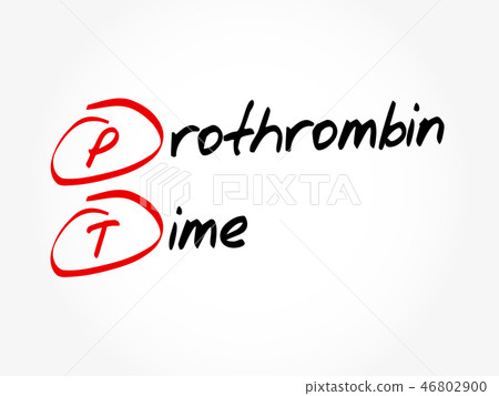 PT - Prothrombin Time acronym 46802900
