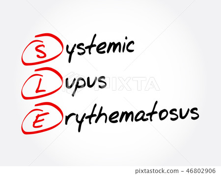 SLE - Systemic Lupus Erythematosus acronym 46802906