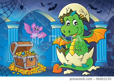 Dragon hatching from egg image 2 Dragon hatching from egg image 2 46803230