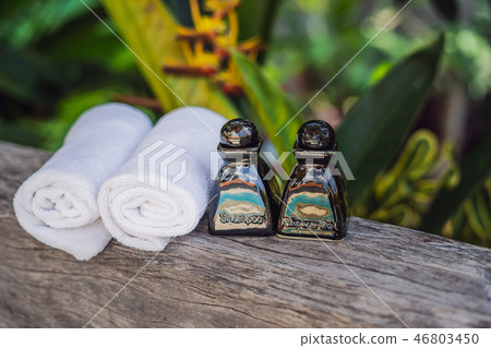 hotel amenities kit spa, soap, shampoo, towels hotel amenities kit spa, soap, shampoo, towels 46803450
