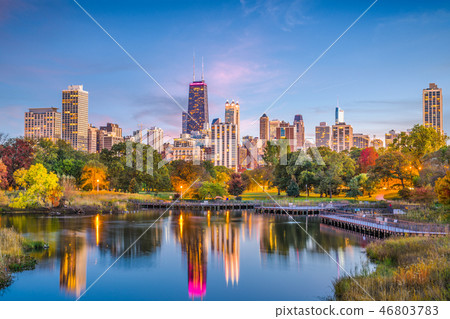 Lincoln Park, Chicago, Illinois Skyline Lincoln Park, Chicago, Illinois Skyline 46803783