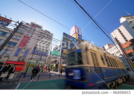 日本的東京都市風景您可以看到大塚車站廣場和Sunmall大塚購物街等的都市風景 日本的東京都市風景您可以看到大塚車站廣場和Sunmall大塚購物街等的都市風景 46806601