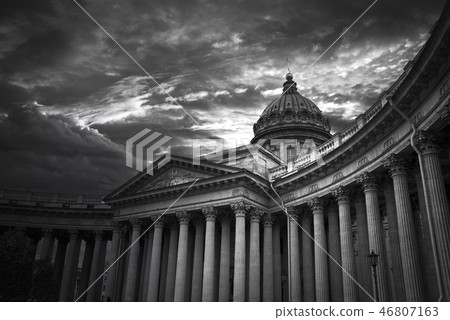 Kazan Cathedral in the city of St. Petersburg. Kazan Cathedral in the city of St. Petersburg. 46807163