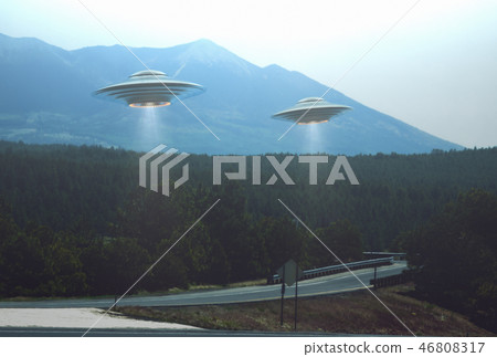 Unidentified Flying Object Alien Abduction UFO 46808317