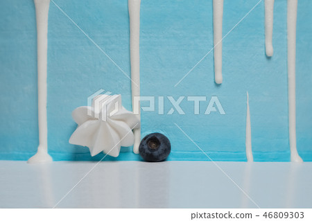 Sweety background. Pastry shop advertising. Cooker 46809303