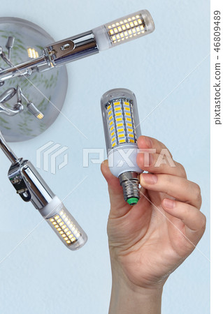 Energy-saving LED lamp of low energy consumption 46809489