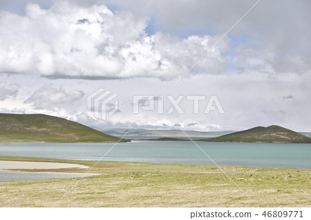 黃河源流,沙林湖,海拔4300米 黃河源流,沙林湖,海拔4300米 46809771