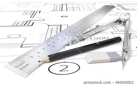 Architect objects. 46809802