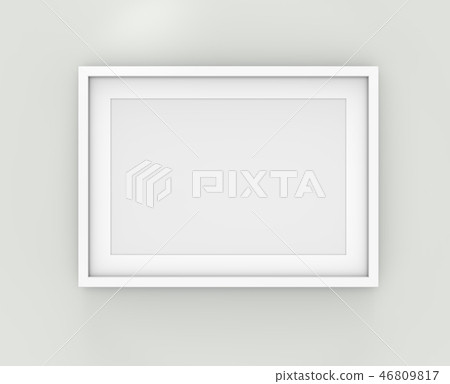 Picture frame on Wall. Picture frame on Wall. 46809817