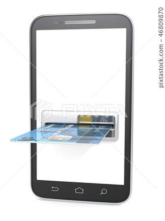 Smartphone ATM. 46809870
