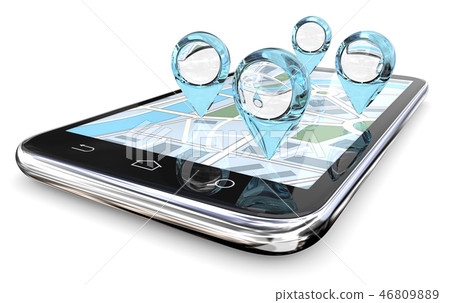 Magnifier GPS Search. Magnifier GPS Search. 46809889