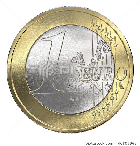 1 Euro Stock Illustration