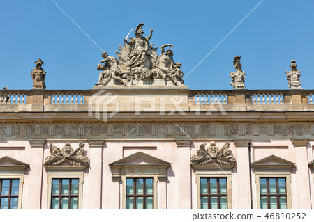 Old Arsenal exterior statues in Berlin, Germany. Old Arsenal exterior statues in Berlin, Germany. 46810252