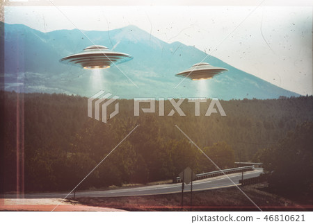 UFO Vintage Retro Antique 46810621