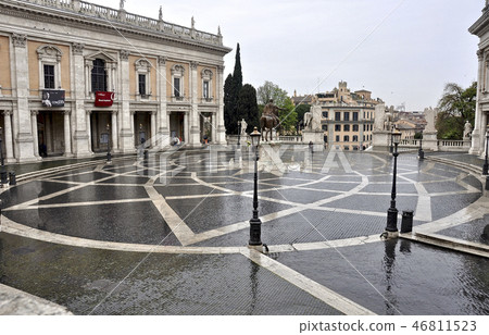 Campidorio Square in the rain designed by Kerangelo 46811523