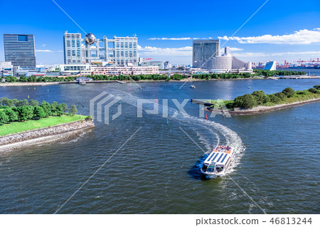 Landscape of Tokyo Odaiba (from Rainbow Bridge) Landscape of Tokyo Odaiba (from Rainbow Bridge) 46813244