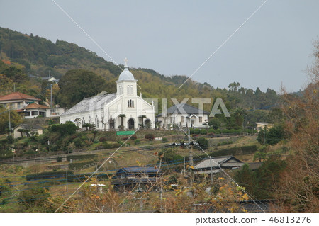 Gather the faith Amakusa Oe church Tenshudo 46813276