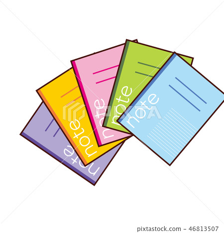 筆記本5色文具 46813507