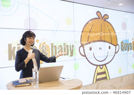 時尚品牌製作公告演示圖像 時尚品牌製作公告演示圖像 46814907