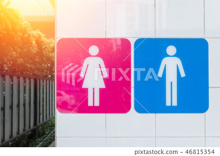 public toilet sign sex sticker in gas station public toilet sign sex sticker in gas station 46815354