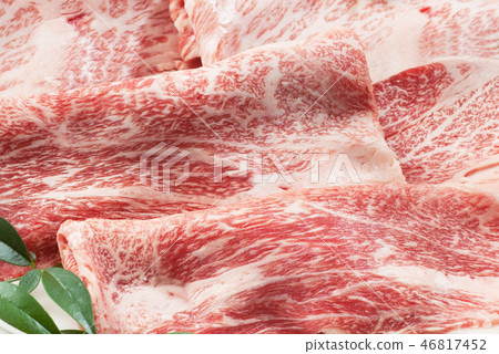 牛肉大理石 牛肉大理石 46817452