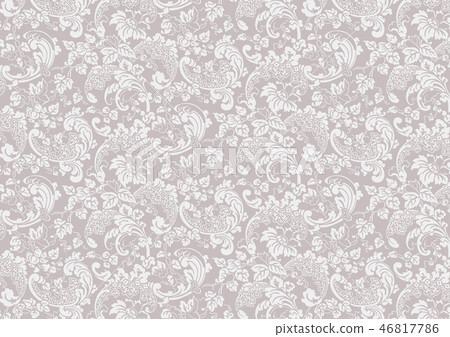 華麗的錦緞圖案 46817786