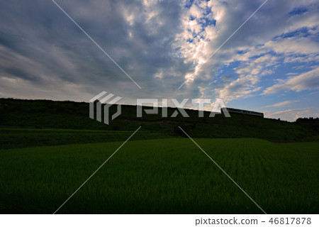 鐵路旅行Koumi線Kobuchizawa 46817878