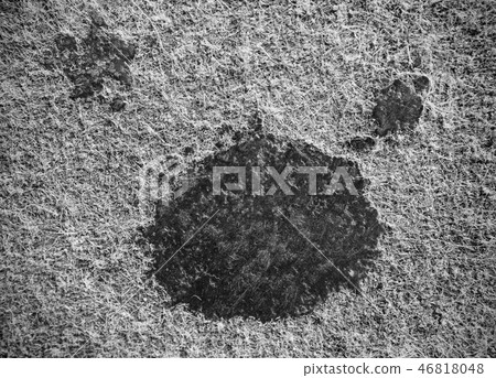 Dirty and dusty place of worn carpet Dirty and dusty place of worn carpet 46818048