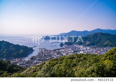 （靜岡縣）從西石山登山看的松崎鎮 46819518