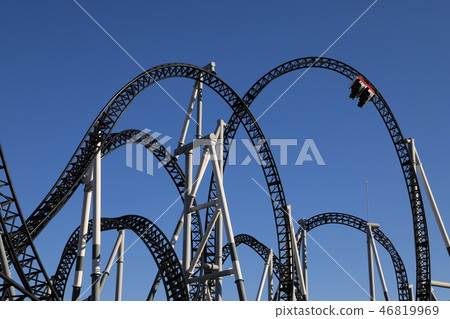 Roller coaster high-flying vehicle Fujikyu Highland Roller coaster high-flying vehicle Fujikyu Highland 46819969