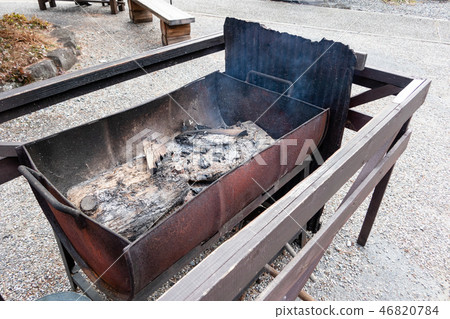 Drum can open fire Drum can open fire 46820784