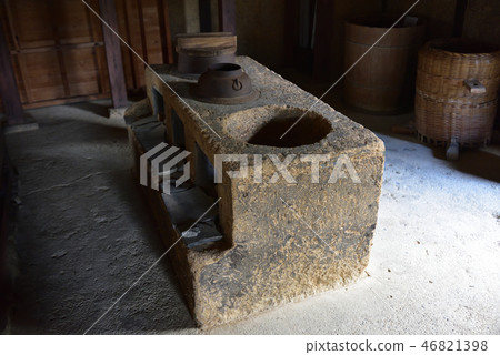 老日本房子在日本 46821398