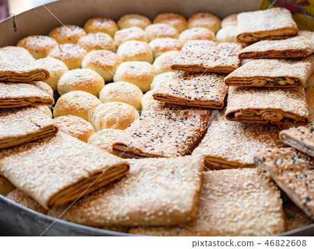 Chinese baked pancake Chinese baked pancake 46822608
