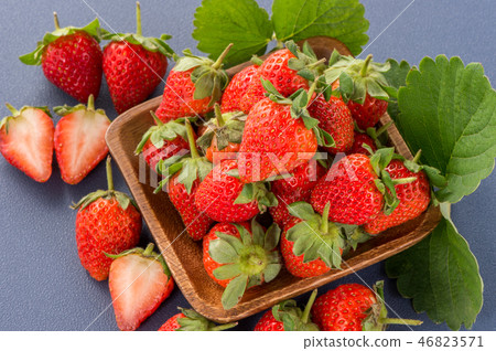 Grass melon water fruit winter heaven winter colored background strawberry strawberry strawberries 46823571