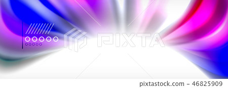 Abstract wave lines liquid fluid rainbow style color stripes background. Artistic illustration for Abstract wave lines liquid fluid rainbow style color stripes background. Artistic illustration for 46825909