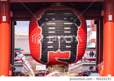 kaminarimon, sensoji temple, Asakusa, tokyo, japan kaminarimon, sensoji temple, Asakusa, tokyo, japan 46826293
