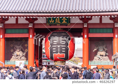 kaminarimon, sensoji temple, Asakusa, tokyo, japan 46826297