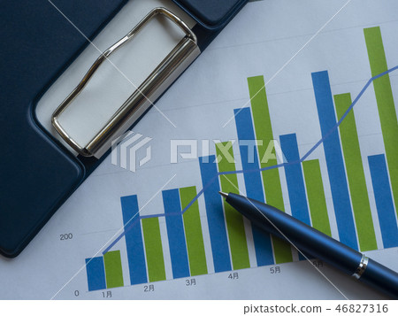 企業形象,圖表,黏合劑 企業形象,圖表,黏合劑 46827316
