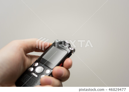 ic recorder, journalist, collecting data 46829477