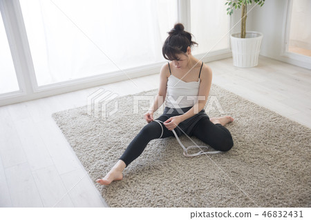 健身女人 健身女人 46832431