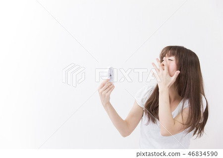 Alarm clock and ladies 46834590