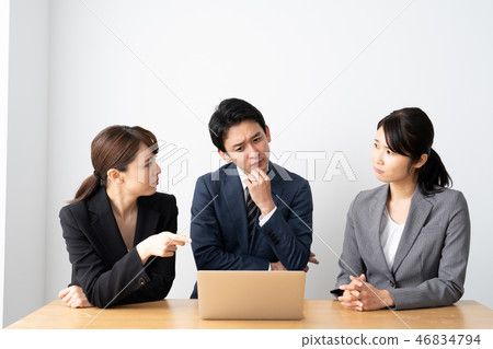 Meeting personal computer Meeting personal computer 46834794