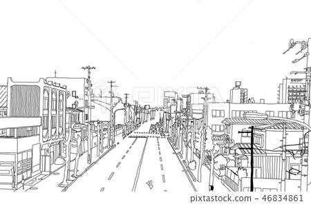 景觀。鎮。 46834861