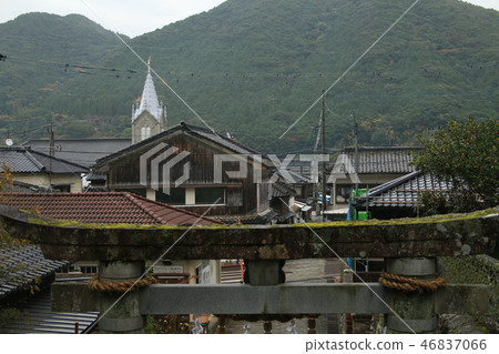 Awazu Church Tenshudo and Awazu Suwa Shrine 46837066